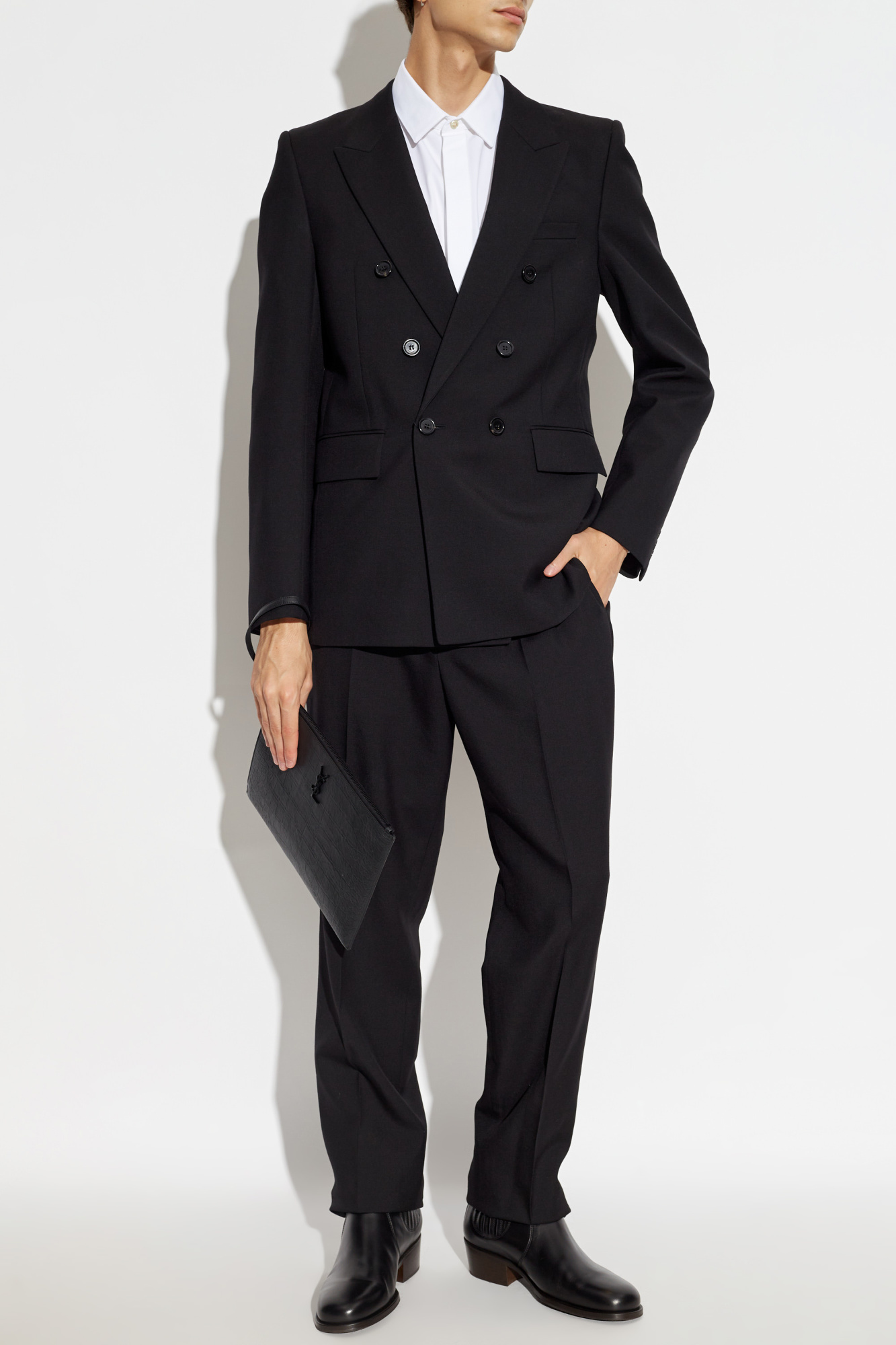 Saint Laurent Wool Pants | Men's | Vitkac